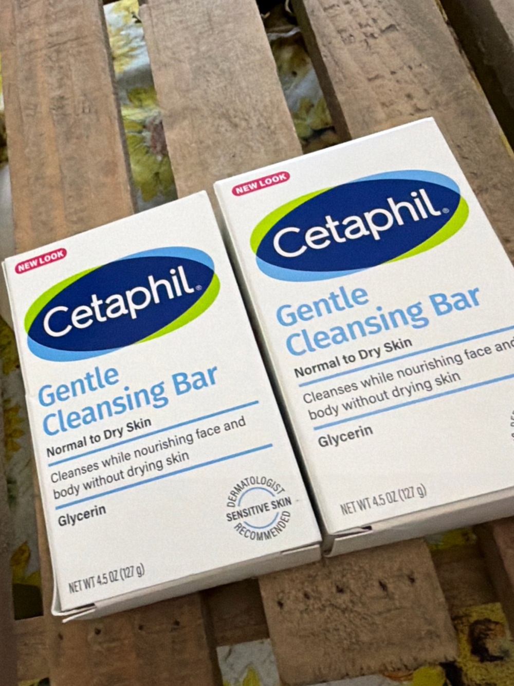 2~ Cetaphil gentle cleansing bar